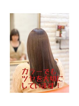アトリエ ミム 二子玉川店(atelier mim) 髪質改善カラー×艶髪×クラシカルロング♪<二子玉川店>
