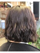 ロジエ(ROSIER)&nbsp;ピンクアッシュふわふわボブ