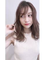 ネイロ 錦糸町(NeiRo)&nbsp;エアリーミディショートパーマ黒髪カタログホワイトアッシュ