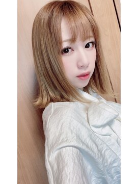 アンク クロス 池袋北口店(ANKHCROSS) 《アンククロス 岩本》玉ちゃん様 アッシュベージュ