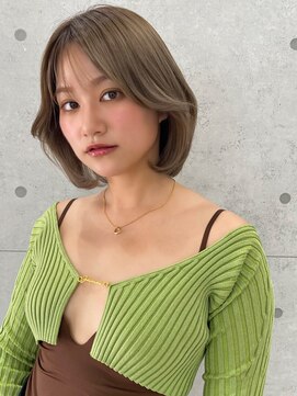 ブロウ ネックス ザ サロン 表参道(VLOW nex the salon) 【vlow表参道】韓国風くびれミディ　髪質改善　長屋