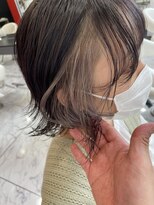 マニクレアーレ 北千住店(mani CREARE) インナーカラーボブ