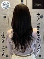 レヴェリーヘア(Reverie hair) #ナチュラルブラック#韓国風#外巻き