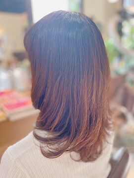 ハンナ ヘアースパ(Hanna hair spa) ボブ/グレージュ/大人女性/レイヤー/ショート[北千住]