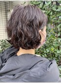 くしゃパーマ/ミニボブ