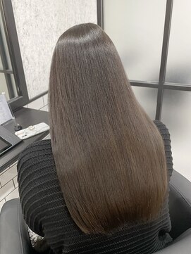 アンド(ANDO) 【本町】美しいまとまり 髪質改善 ラベージュ ULTOWA 水素TR