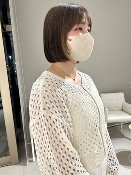 コト 福井大和田店(coto) 福井　大和田　インナーボブ　大人ボブ　20代　アッシュブラウン