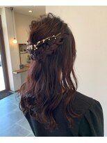 ツムギ ヘアー(tsumugi HAIR) カジュアルハーフアップスタイル