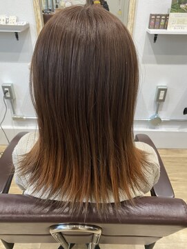 レア(Le'a) 裾カラー(エンドカラー)