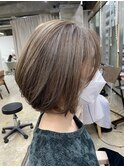 ハイライトベージュカラー