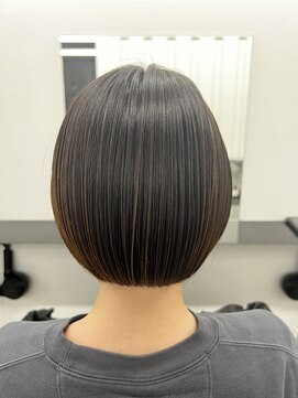 ココ 本八幡(KOKO) ★デザインカラー/レイヤーカット/ウェットヘアオリーブベージュ