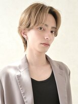 メンズ アイニティ(Men's Inity)&nbsp;[Inity]人気ミルクティーセンターパート[江坂/シースルー/メンズ