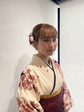 ヒスイバイケンジ(hisui by KENJE) 卒業式☆袴着付け+ヘアセット