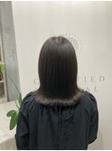 質感再整カラー☆艶感アッシュ