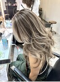 20代30代40代白髪ぼかしハイライト小顔ショートボブミニウルフ