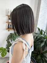 エマノア(EMANOA)&nbsp;津田沼駅　ニュアンスボブ　酸性縮毛矯正　切りっぱなしボブ