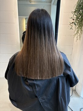 ヘアーメイクチック(HAIR MAKE CHiC) エクステデザインカラーバレイヤージュ