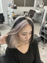 シェイロ(Cielro)&nbsp;【ストライプカラー/ホワイト×ブラック】SAKI