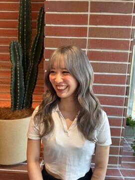 ルームヒゴバシ(room higobashi) 透明感シルバーグレージュ×夏映えカラー