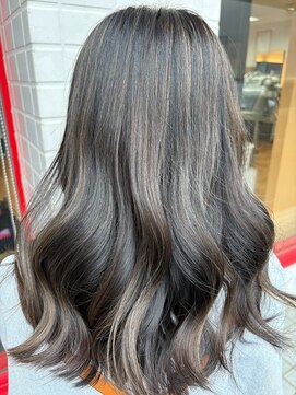 ヒップス(Hip★s) 白髪ぼかしハイライト×白髪染め