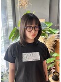 顔周りが可愛いレイヤーカット☆