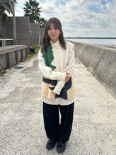 stylist　:　yukiho ハイトーン/透明感カラー/ママ美容師