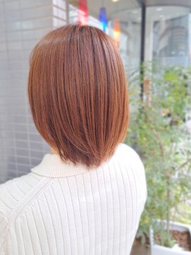 ルナ 大船店(LUNA) 愛されオレンジブラウン/大船/オレンジカラー/秋カラー