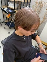 アリープパロット(ALEAP parrot)&nbsp;メンズカラー/ミルクティーベージュ【ALEAP parrot/大西】