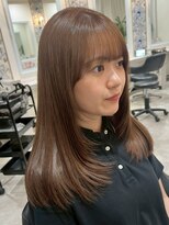 ドクターズサロン レラパール&nbsp;顔周りレイヤー/抜け感/セミロング/オトナ女子/秋ヘア/透明感