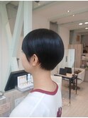 20代30代40代丸みショートベリーショート耳かけ髪質改善まとまり