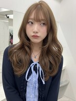 アイトーキョーエス 渋谷(AI TOKYO S)&nbsp;ブリーチなしダブルカラーヘーゼルベージュレイヤー髪質改善渋谷