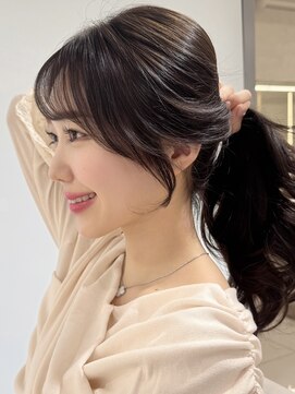 エジョン 三鷹店(Aejon) 三鷹レイヤーカット韓国ダブルカラー顔周り前髪カットボブ