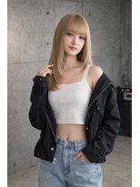 アグ ヘアー ロジェット 松本桐店(Agu hair rojet)&nbsp;抜きっぱなしブロンド