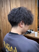 ラフ バイ マグ 南松本(R.A.F. by Mag)&nbsp;春◎学生向けツイストスパイラルマッシュ前下がり刈り上げ