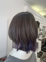 ソウハギワラ 新中野(SO-hagiwara)&nbsp;インナーカラーがおしゃれ可愛いレイヤーボブ
