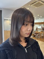 カノエ 山口小郡店(canoe)&nbsp;ダークブラウン×ローレイヤーカット