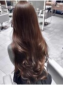 【MINX渋谷】顔まわり似合わせレイヤーカット+カラー