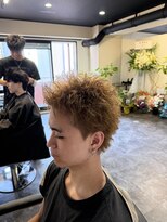 ノイ(NOI)&nbsp;MEN’S HAIR/波巻きツイストスパイラル/リバースセンターパート