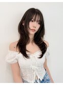 ひし形ハイレイヤーカット★ウルフカット★ハッシュカット