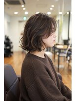 ノラキチジョウジ(NORA KICHIJOJI)&nbsp;ウルフボブパーマくびれパーマデジタルパーマコテ巻き風パーマ