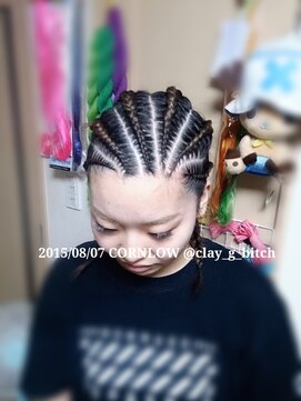 クレイジービッチ(CLAY G BITCH) 【￥600×6=￥3600 】地毛の長い方は1レーンが￥800になります