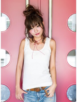 ヘアーグラン(Hair Gran.) 簡単お団子アレンジ