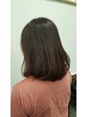 セミロングボブ