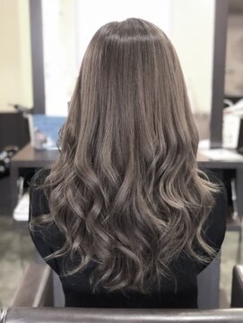 ヒスヘアー クリエイティブスペース(hys hair creative space by lauto) スモーキーグレージュカラー