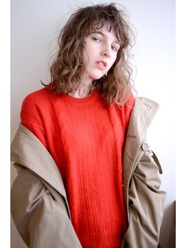 ミラバイグリーン(Mira by green) ジグザグバング×ヴェールウェーブ【ルーズ】