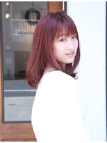 ソッリーソ ヘア(sorriso hair) 【sorriso hair桜山】フェミニンピンク×イルミナカラー