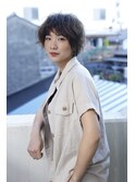 外国人風ニュアンスパーマ ショートカットが得意