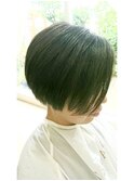 《ＨＡＩＲＺ》藤井☆ミントグリーンハンサムショートボブ