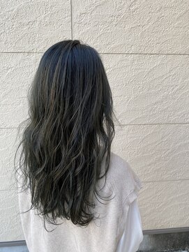 アンカーウェリナ(ANCHOR welina) 濃いめオリーブとブルーアッシュカラー◎