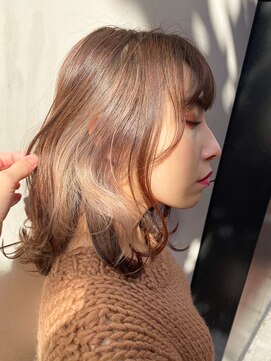 シー バイ ロンド 新宿(Sea by Lond) 小顔ハイライトカラー上質ブラウン